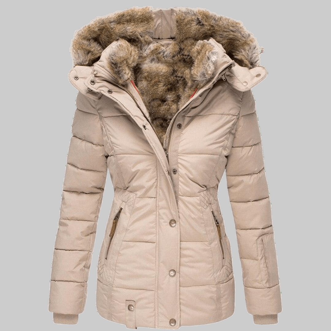 Women’s Hooded Cold-Weather Jacket – Cozy Fit