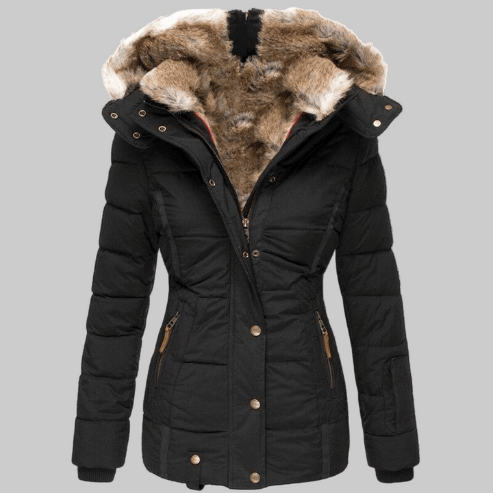Women’s Hooded Cold-Weather Jacket – Cozy Fit