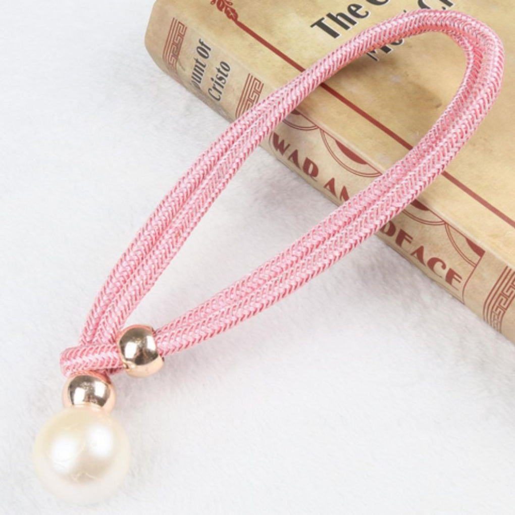 Lustrous Elegant 2-Piece Set Pearl Curtain Tie Back