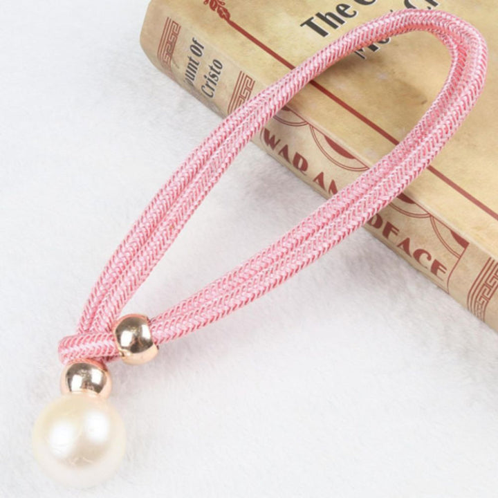 Lustrous Elegant 2-Piece Set Pearl Curtain Tie Back