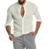 Men’s Breathable Linen Shirt
