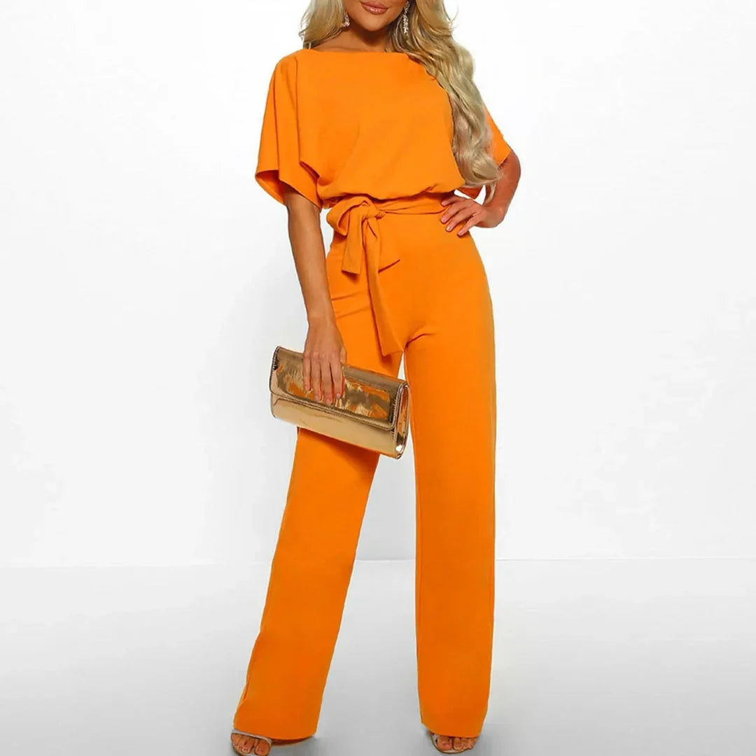 Elegant Women's Jumpsuit with Slim Waist