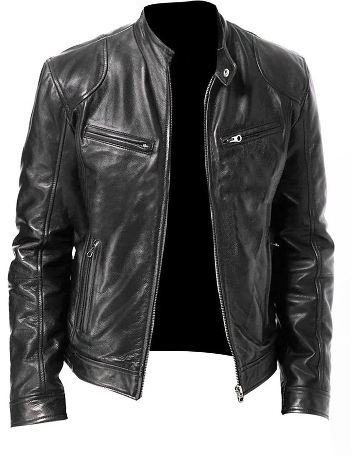 Men's Faux Biker Jacket