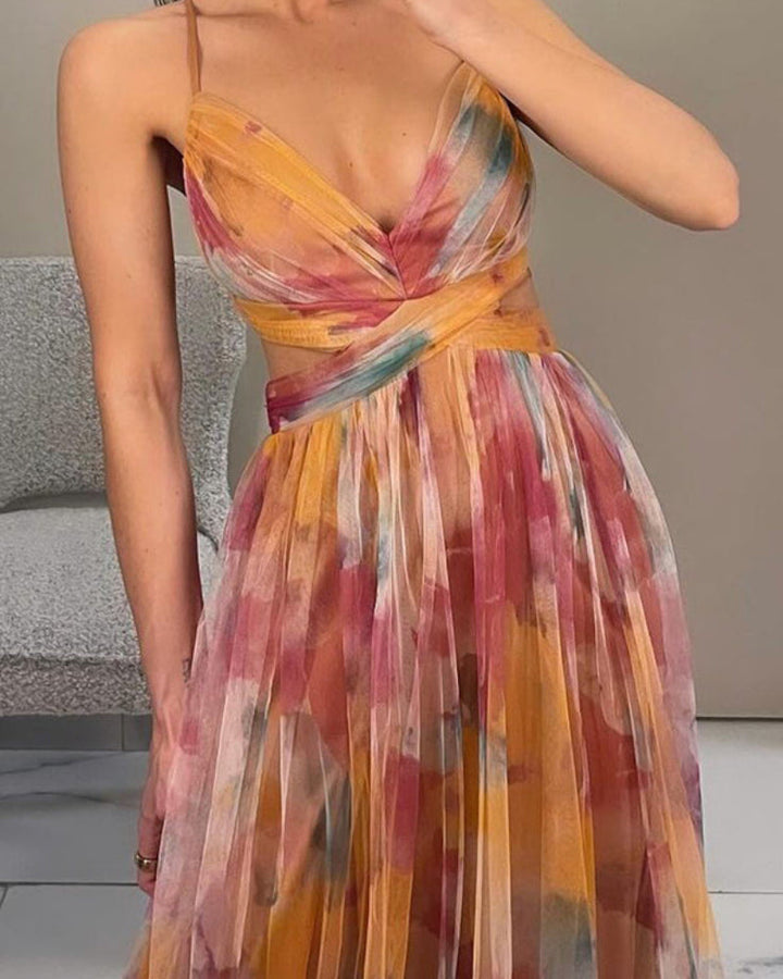 Women’s Sexy Hollow Out Maxi Dress