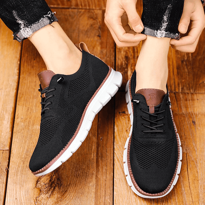 Breathable & Ultra-Comfortable Men's Sneakers in a Minimalist Design – Elias