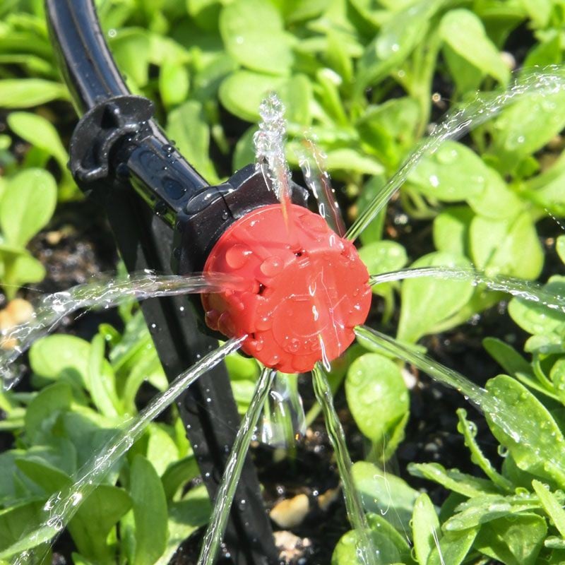 Adjustable drip irrigation kit — precise watering for lush plant growth