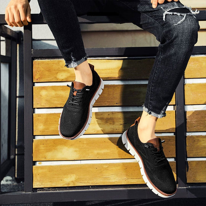 Breathable & Ultra-Comfortable Men's Sneakers in a Minimalist Design – Elias