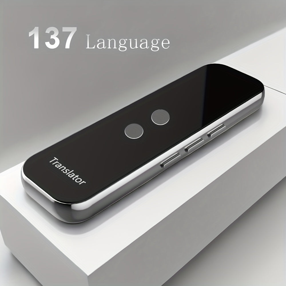 Portable Two-Way Language Translator – USB Rechargeable with Built-In Wi-Fi