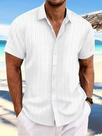 Summer Short-Sleeve Men's Shirt