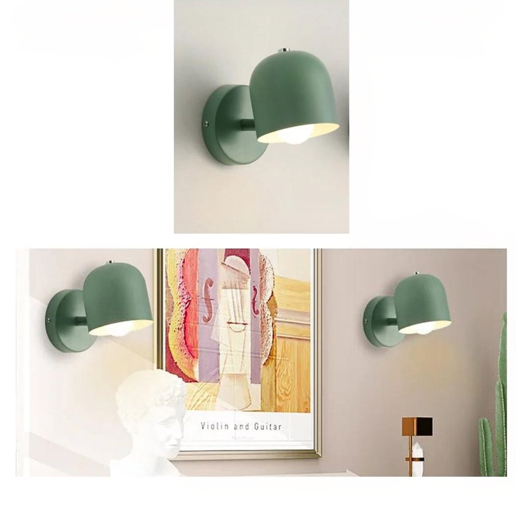 NordicGlow Scandinavian Wall Lamp – Colorful Accent with Atmospheric Light