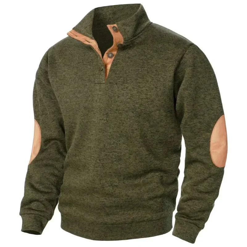Men's V-Neck Sweatshirt – Outdoor & Casual Style