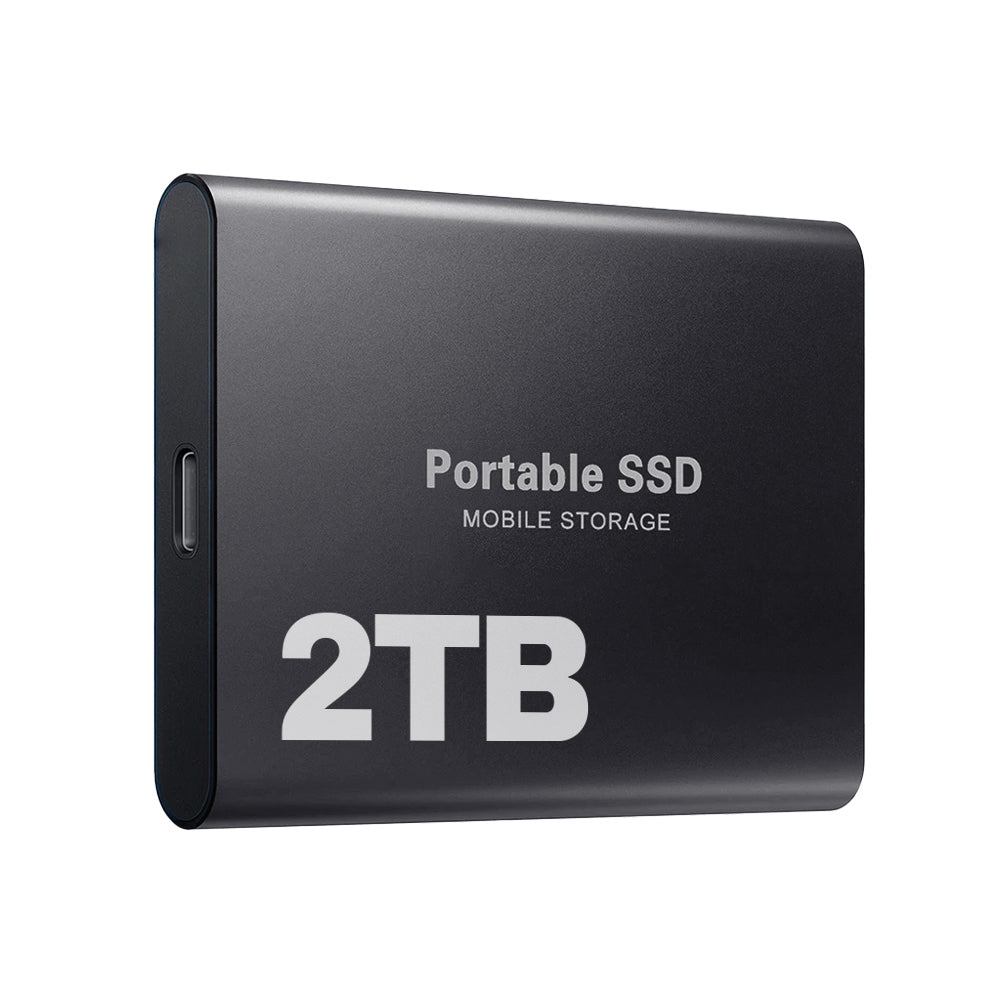 Portable High-Speed SSD Storage, USB-C 1050 MB/s (2 TB)