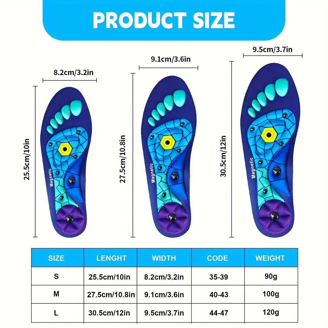 ComfortPlus Magnetic Acupuncture Insole with Arch Support