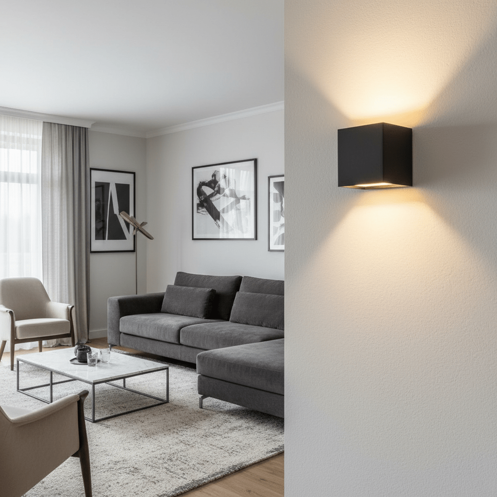 Cordless Rechargeable LED Wall Light with Adjustable Beam Angle
