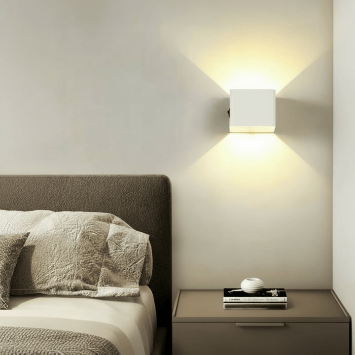 Cordless Rechargeable LED Wall Light with Adjustable Beam Angle