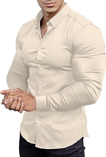 Men's Slim-Fit Wrinkle-Free Shirt for Spring 2026 – David