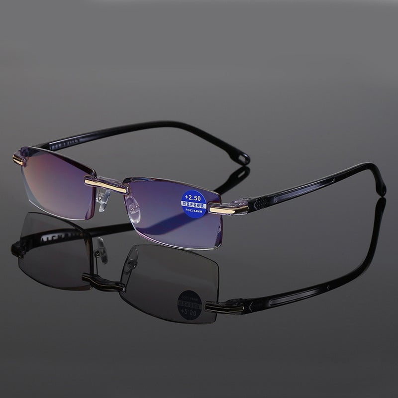 Multifocal Blue-Light-Blocking Reading Glasses – VisionPlus