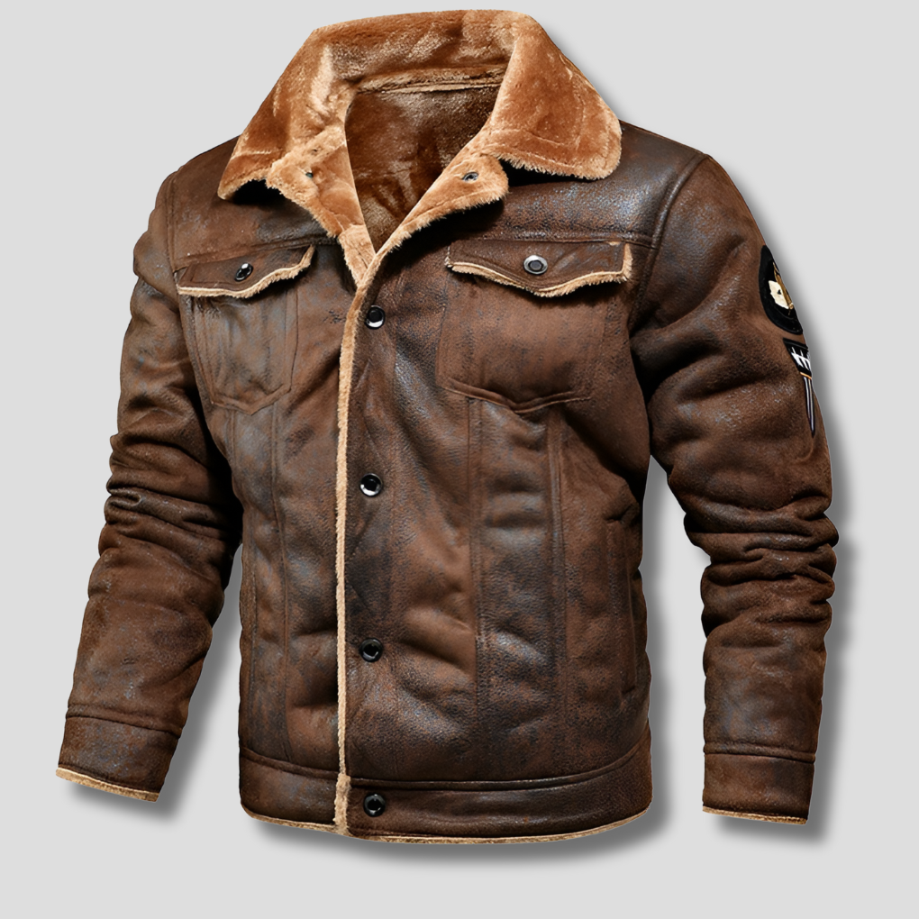 Winter Bomber Jacket - Stylish Warmth with a Classic Aviator Edge