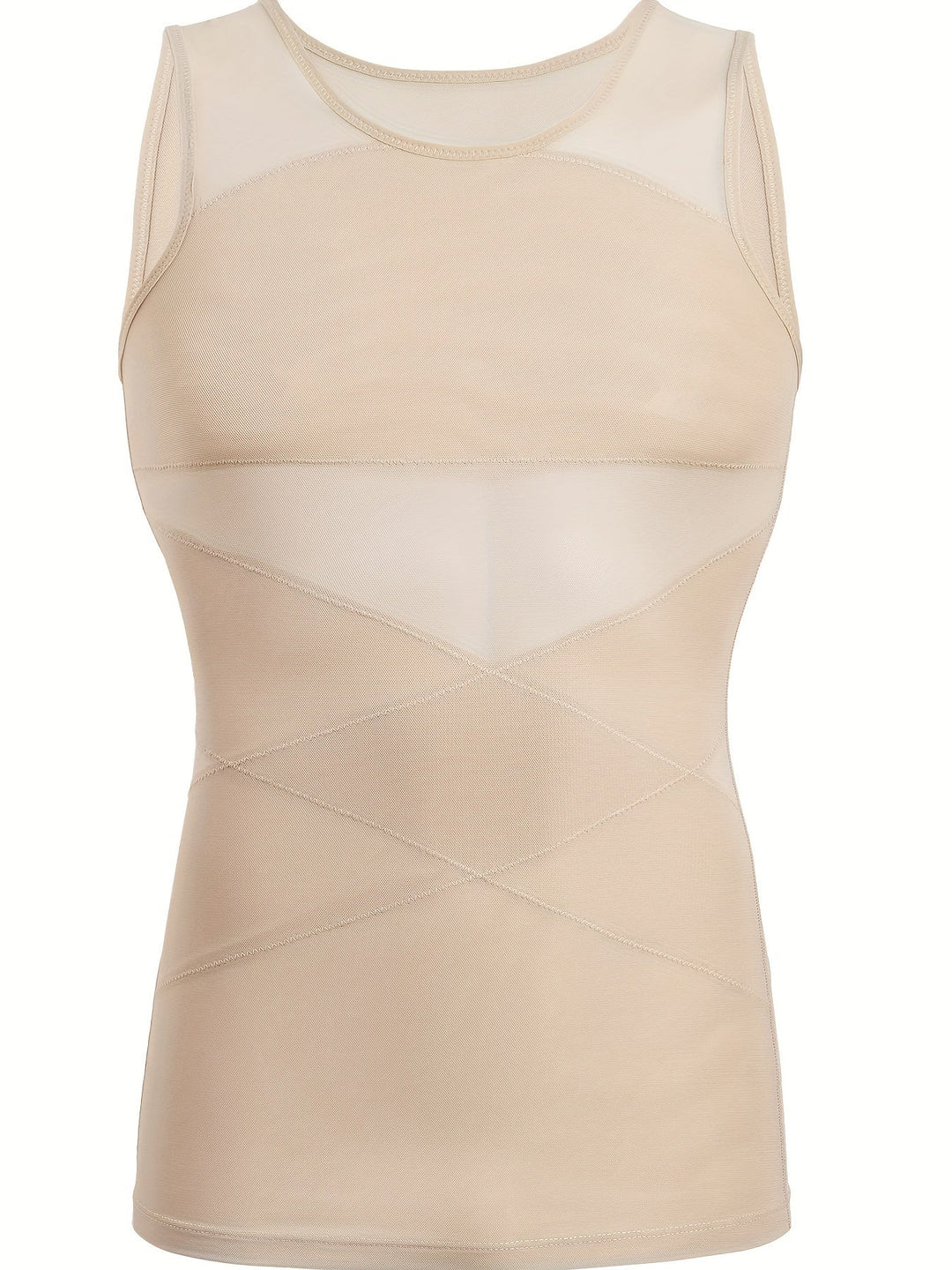Men's Shapewear Tank Top Tummy Control Sleeveless Vest