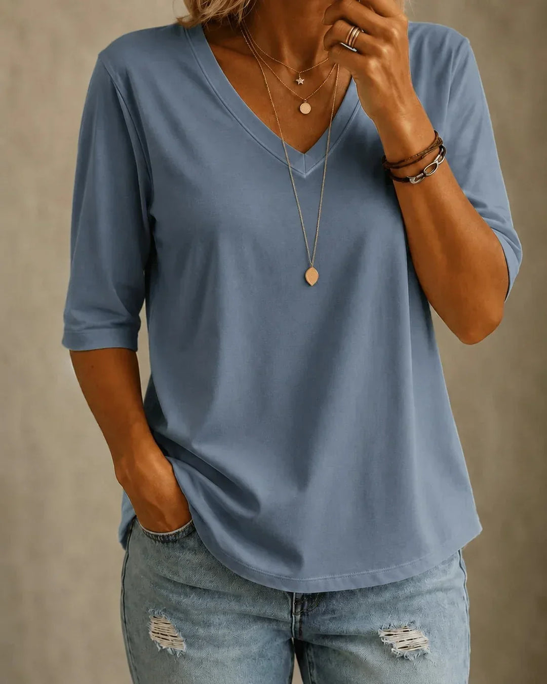 Classic V-Neck T-Shirt