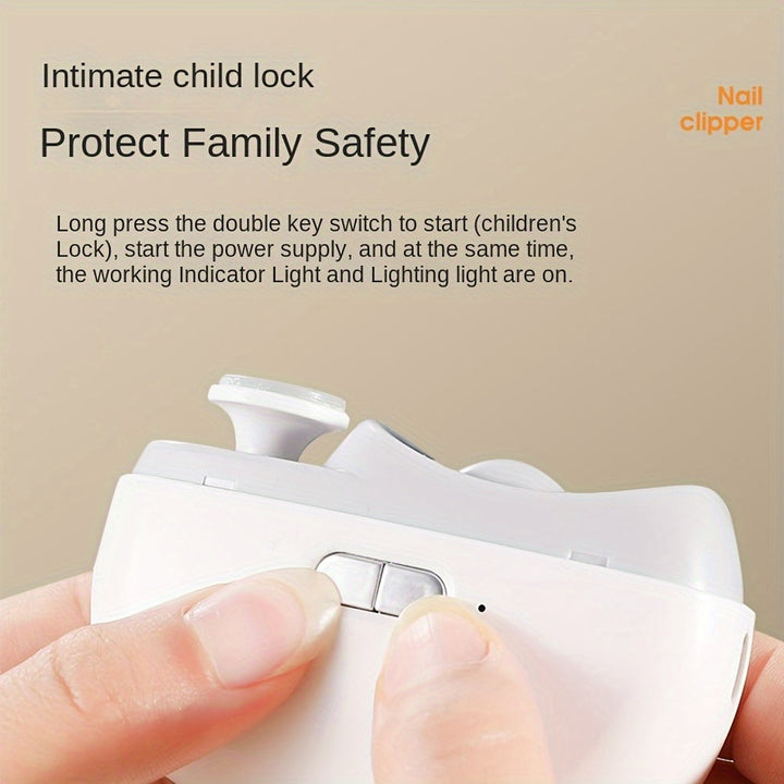 Smart Electric Nail Trimmer – Safe and Convenient