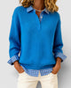 Smart Knitted V-Neck Sweater