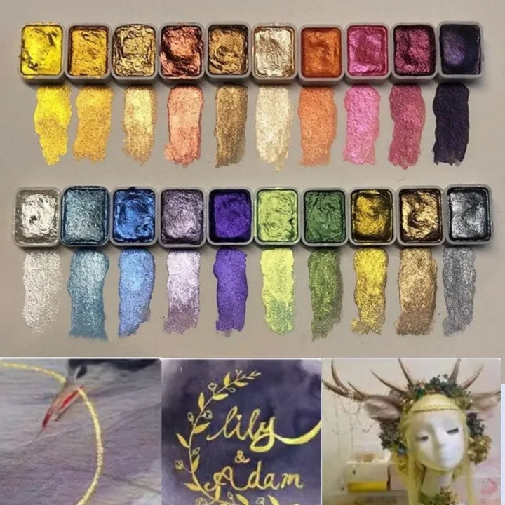 Mineral pigment powder – ignite your art with brilliantly shimmering colors