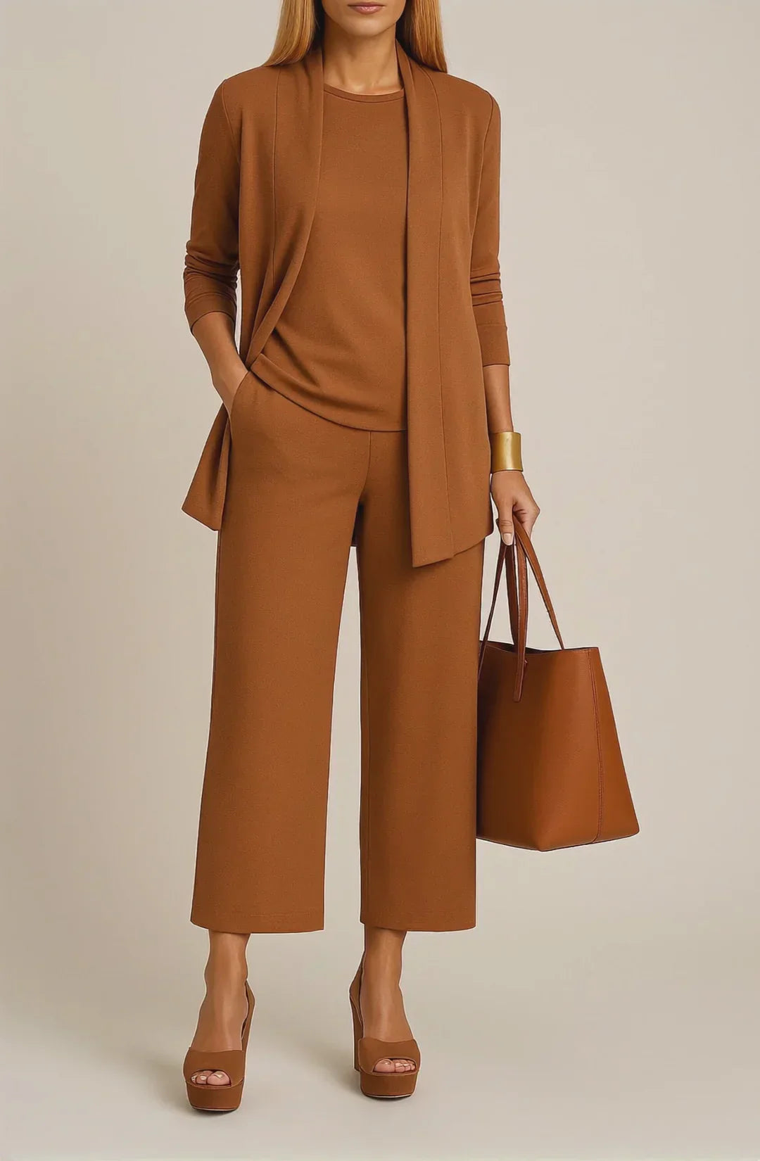 Women's Stylish and Refined 3-Piece Suit