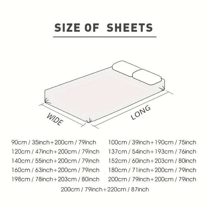 Bamboo Fiber Fitted Sheet Summer Edition – Luxurious Breathable Comfort