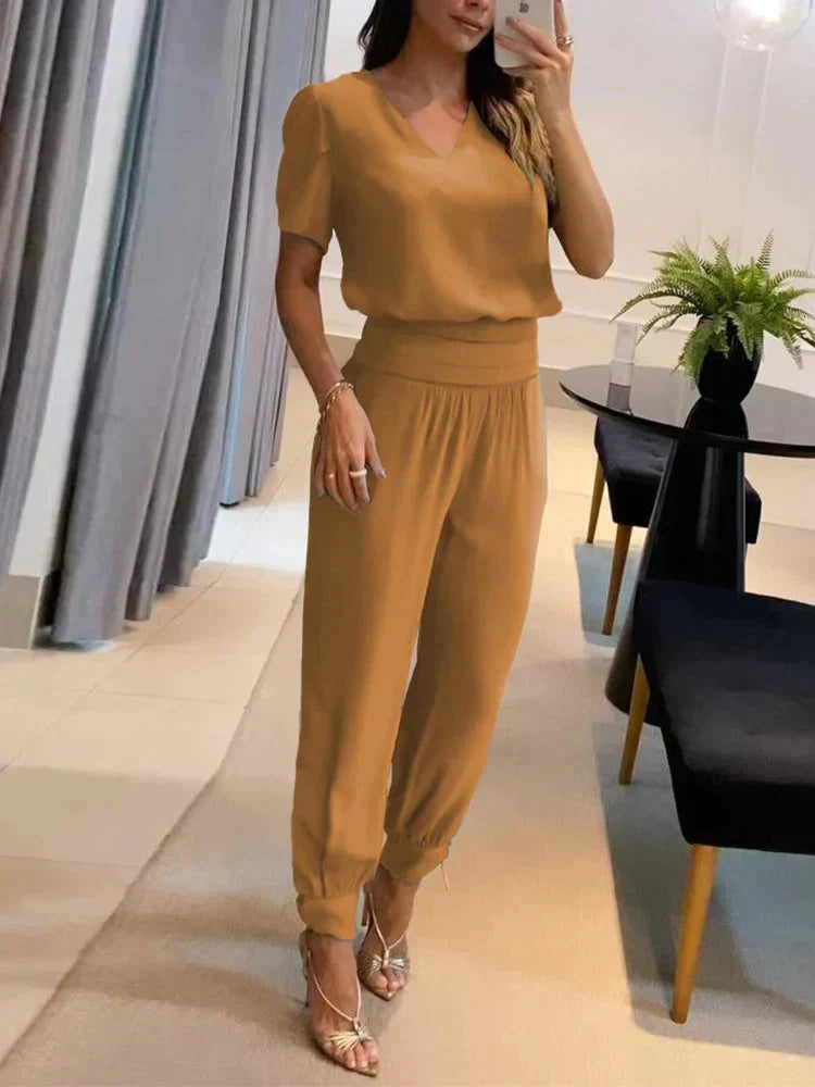 Women's Casual and Elegant Two-Piece Set