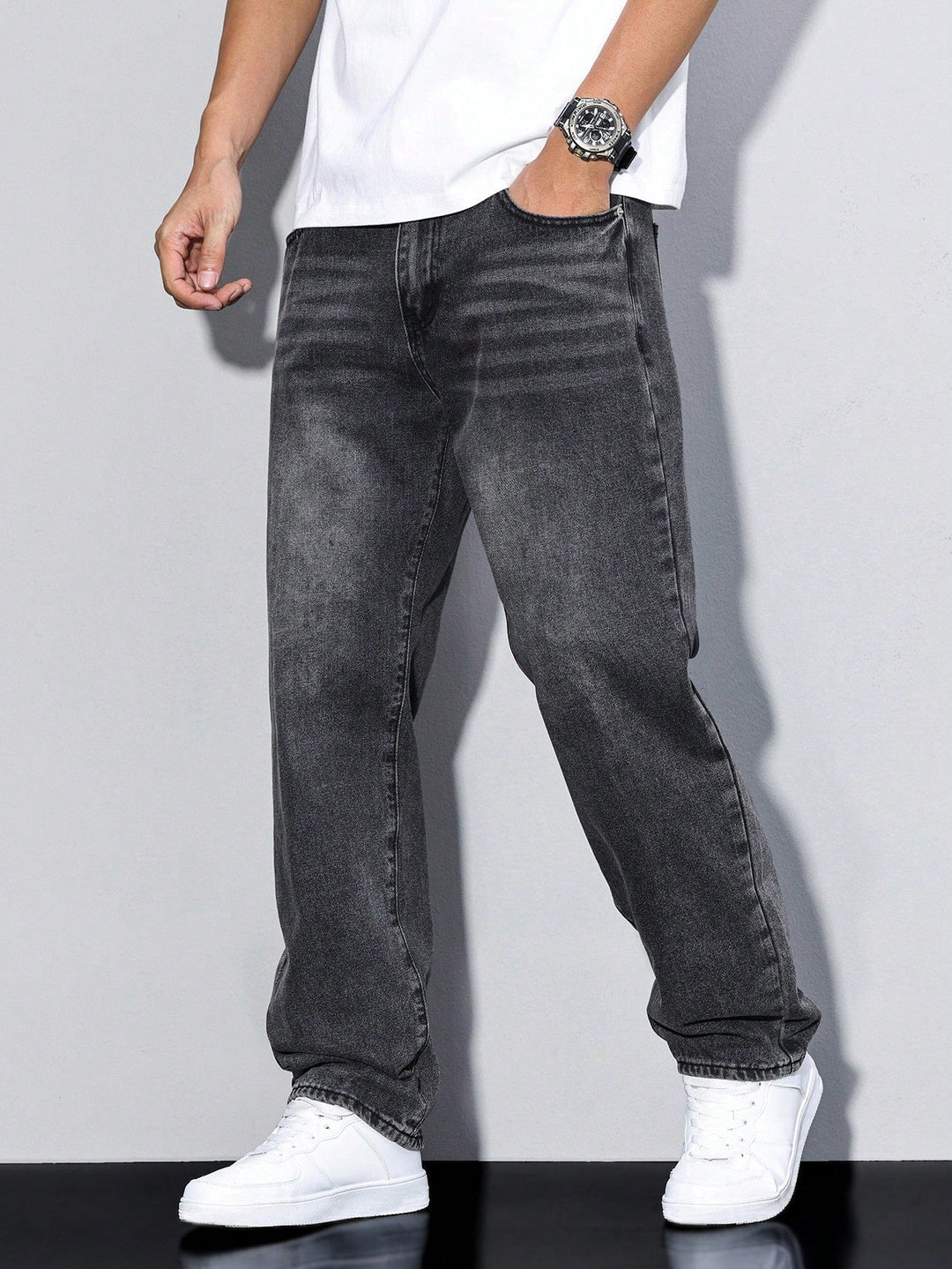 Casual Men's Straight-Leg Jeans – Mailand