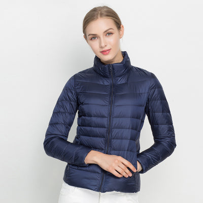 Lightweight Waterproof Down Jacket for Spring 2026 - City Elegance