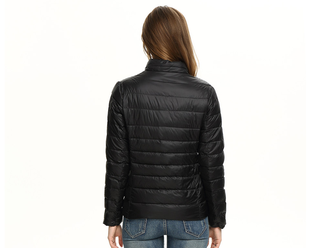 Lightweight Waterproof Down Jacket for Spring 2026 - City Elegance