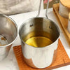 Compact 1200 mL Deep Fryer Pot with Strainer Basket