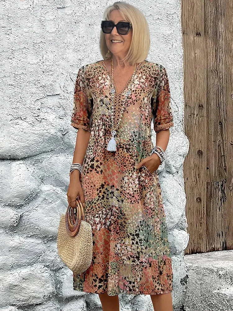 Chic midi dress