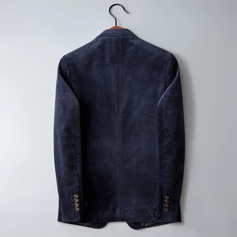 Elegant Men's Corduroy Blazer - Vincent