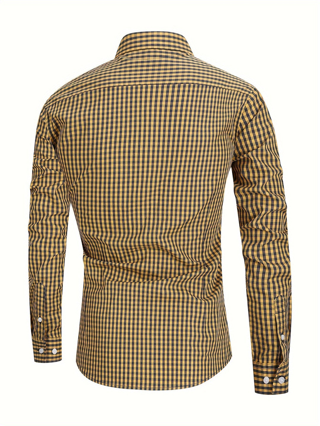 Men's Plaid Shirt with Comfortable Fit – Jules
