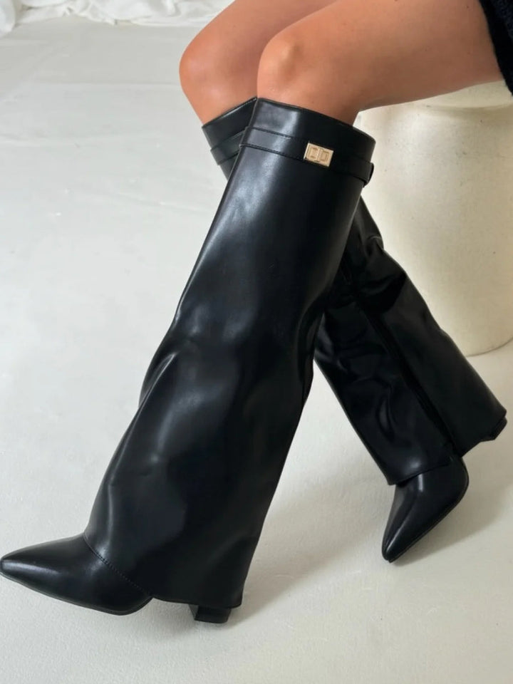 Elegant High-Quality Women's Shoes – Gold Details