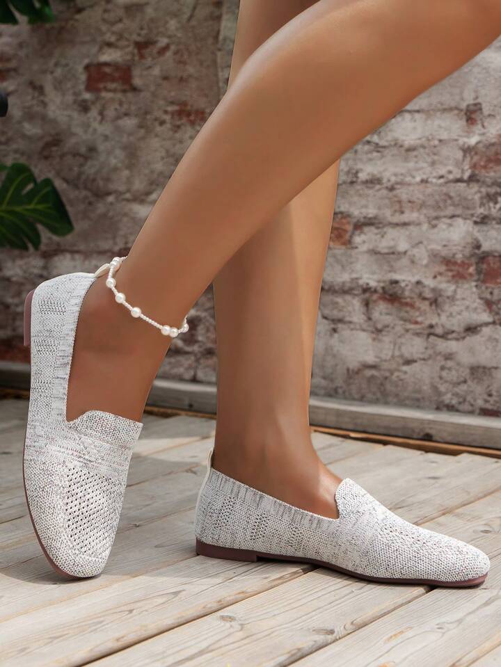Women's orthopedic slip-on sneakers with soft footbed, breathable mesh