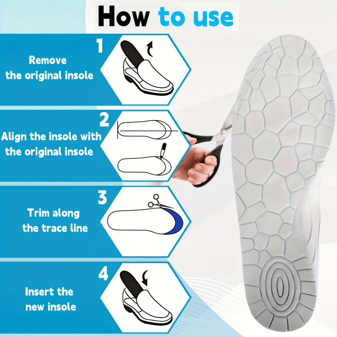 ComfortPlus Magnetic Acupuncture Insole with Arch Support