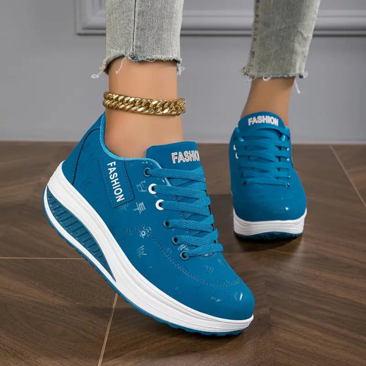 Women’s Leather Platform Flats