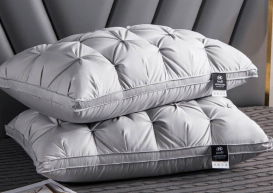 Goose Feather Pillow for a Luxurious Sleep - Aurélie