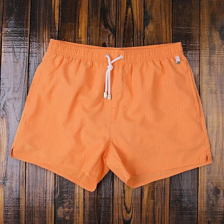 Men's Striped Shorts with Elastic Waistband – Matteo