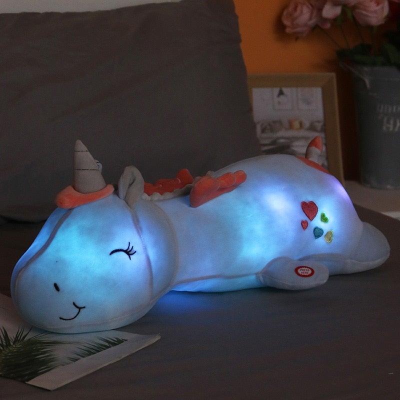 Light-Up Plush Unicorn with LED – Glowie