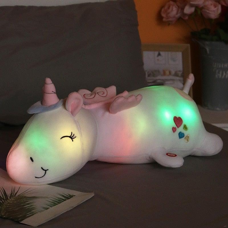 Light-Up Plush Unicorn with LED – Glowie