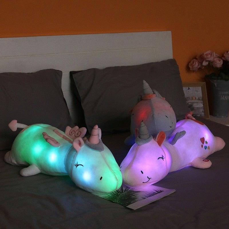 Light-Up Plush Unicorn with LED – Glowie