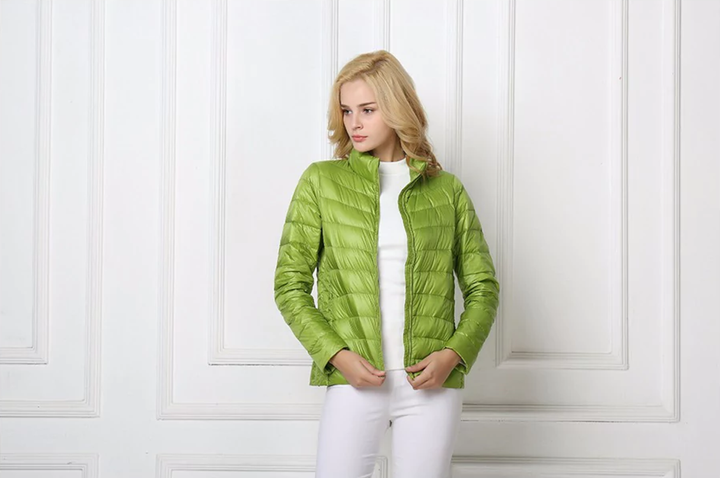 Lightweight Waterproof Down Jacket for Spring 2026 - City Elegance