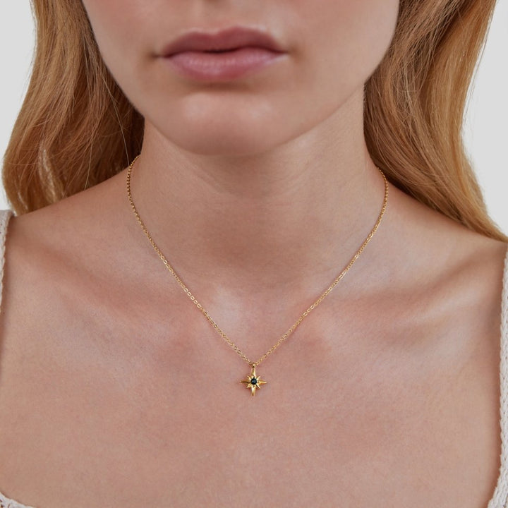 Guide Star Emerald Crystal Necklace