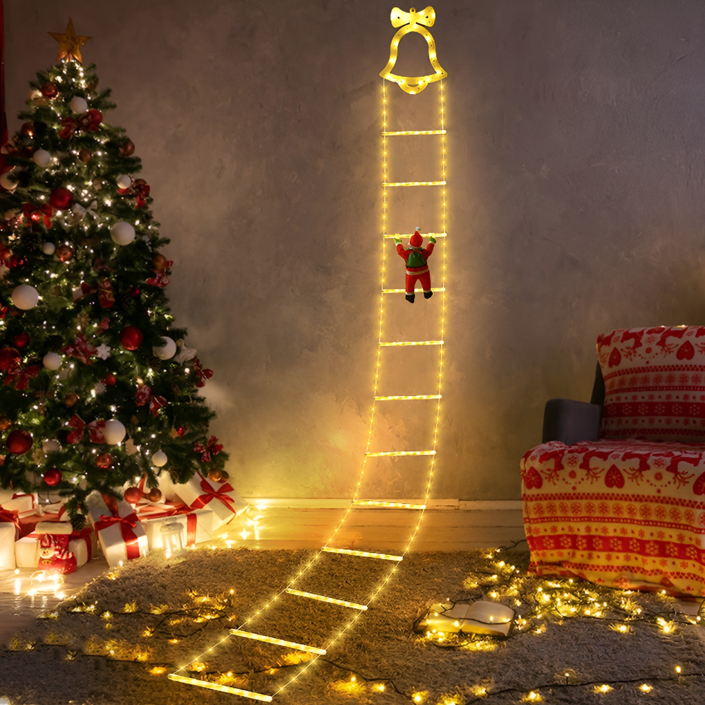 Climbing Santa Decoration