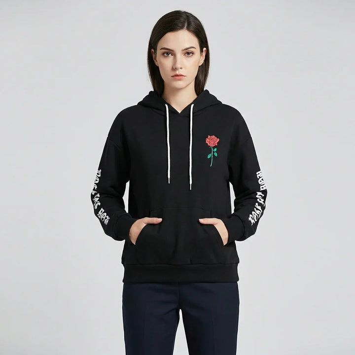 Women's  Kangaroo Pocket Pullover Hoodie